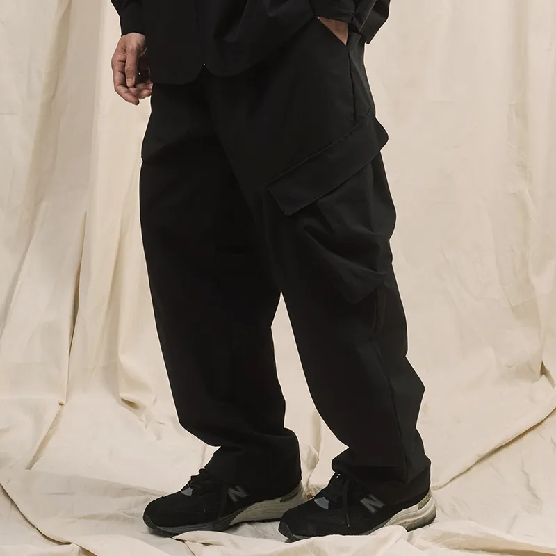 NST NONSTOP Casual Pants Unisex Black-2