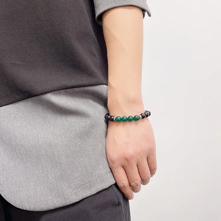 MOUNTAINS AND MANS Agate Bracelets Unisex-5