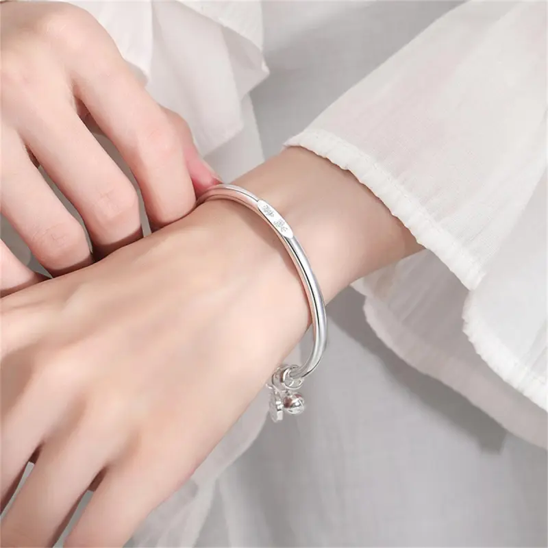 PIARA S999 Fine Silver Bangles Women's-2