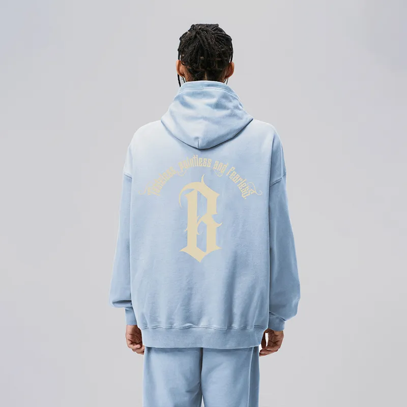 BONELESS Loose Casual Unisex Sweatshirt-27