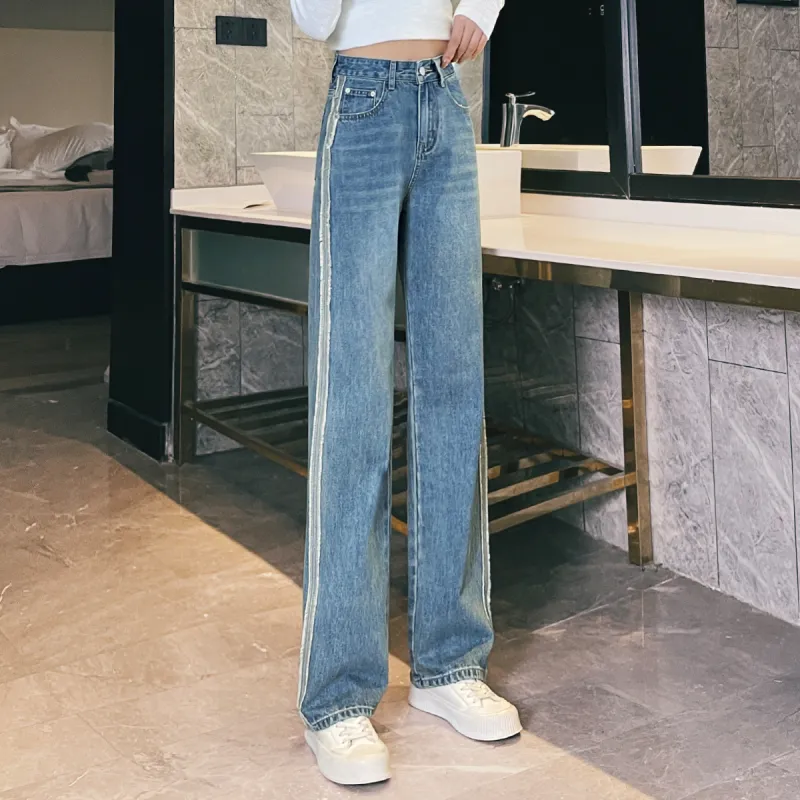 MITUAN Jeans Women's Vintage Blue-3