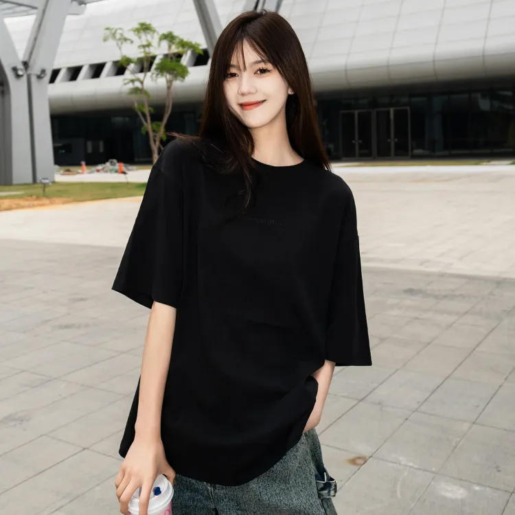 Pinko Kids tied glitter logo-print T-shirt