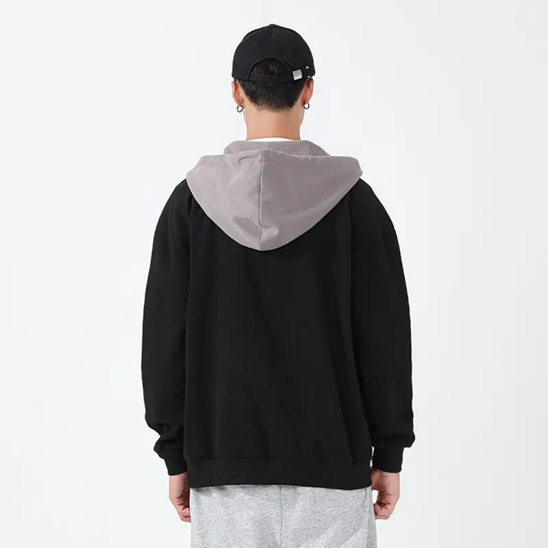 Yvette Hooded Loose Fit Sweatshirt Fall Unisex-5