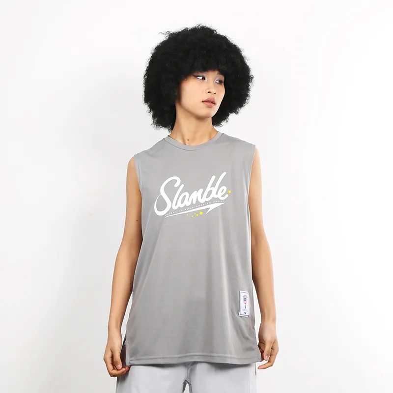 Slamble Sleeveless Vest Tank Top Unisex-13