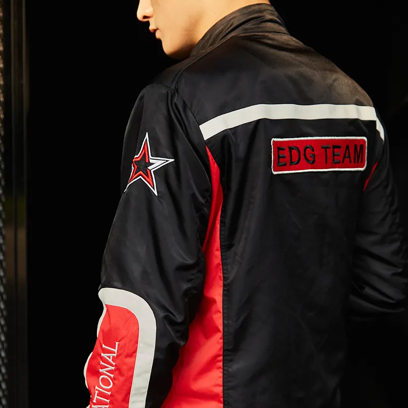 EDG Jackets Unisex Red-3