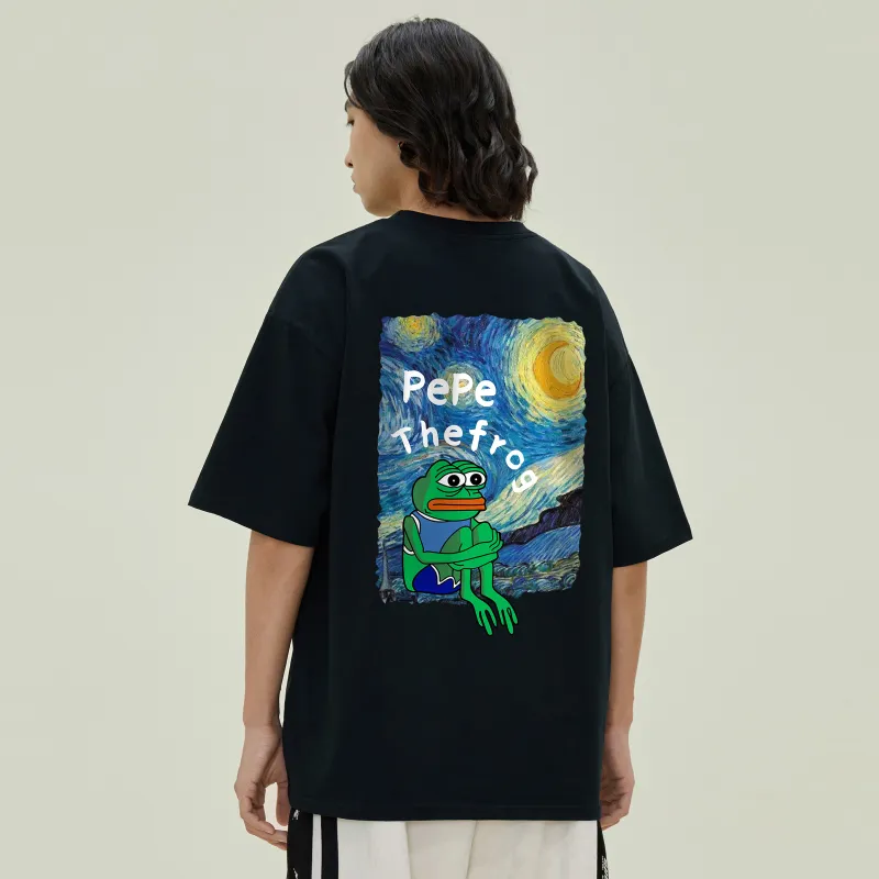 Pepe The Frog T Shirts Unisex-2
