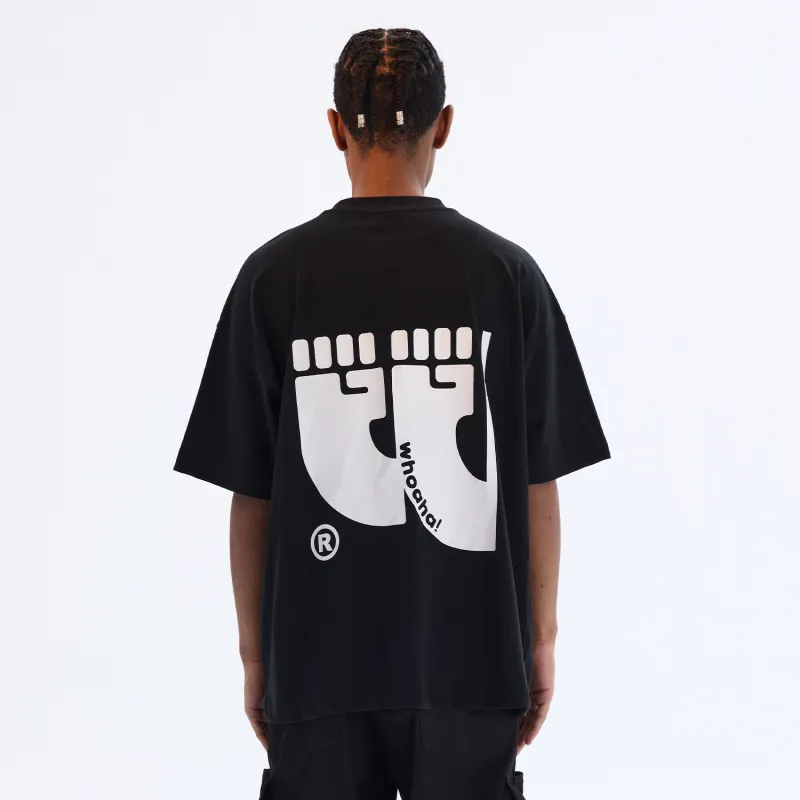 WHOA HA! Drop Shoulder Sleeve T Shirt Unisex-5