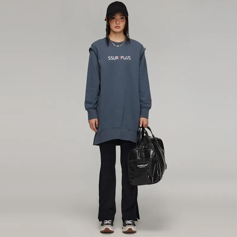 ICONS Lab Sweatshirts Unisex Gray Blue-2