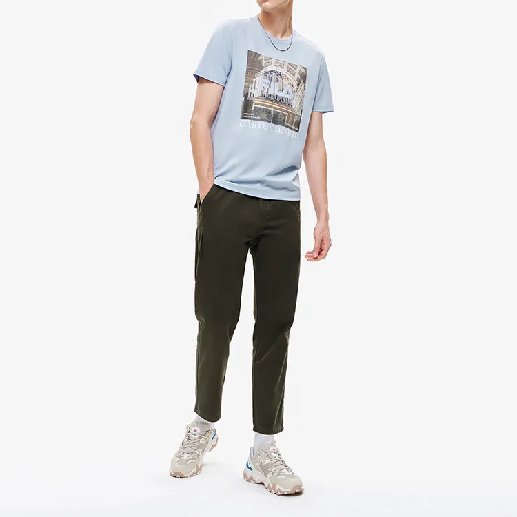 FILA T Shirts Men Faint Purple-2