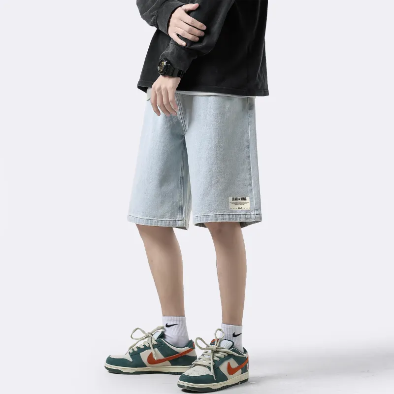 B.X Denim Shorts Unisex-6