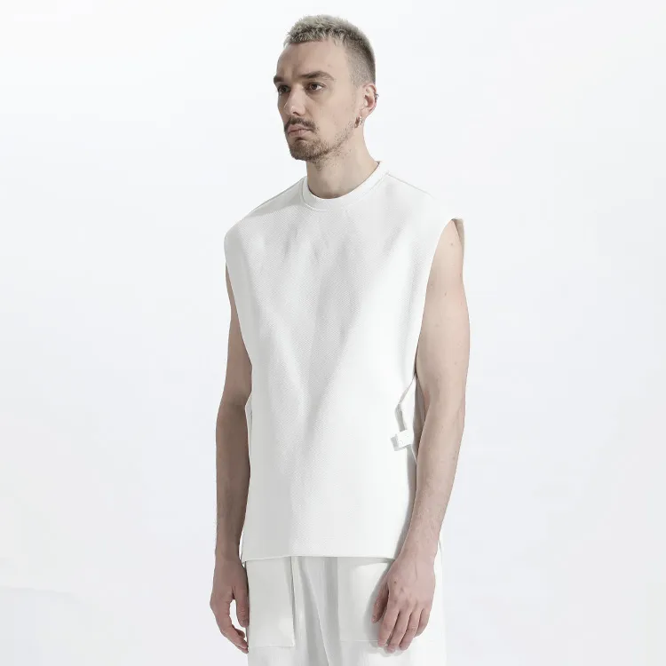 NORVINCY Comfortable And Breathable Wide Shoulder Flyknit T Shirt Unisex-7