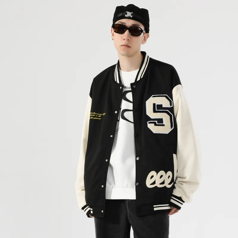 SIDEEFFECT Baseball Jacket Coat Unisex-5