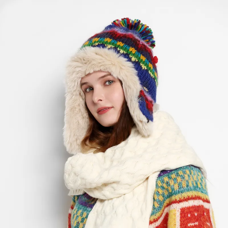 KENMONT Acrylic Trapper Hats Women's-3