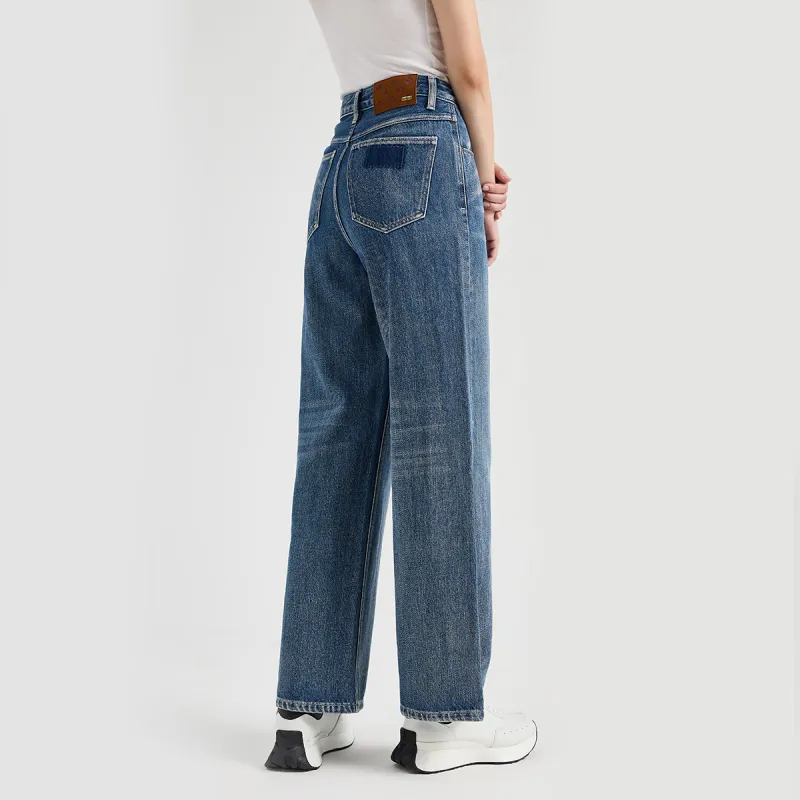 23R+ Wide Leg Jeans Women's Blue-2