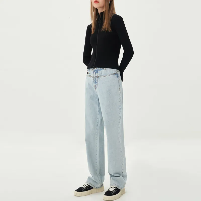 LINCchic Jeans Women's Light Blue-2