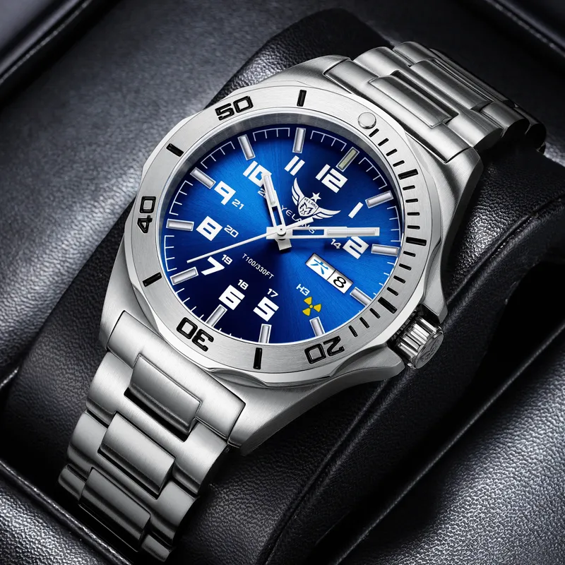 YELANG Automatic Mechanical Movement Watch Men's Watches Black Dial-18