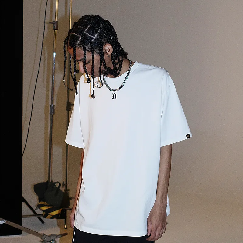 DANGEROUSPEOPLE Drop Shoulder Sleeve T-Shirt Unisex-4