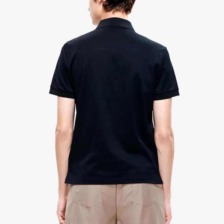FILA Polo Shirts Men Jet Black-5