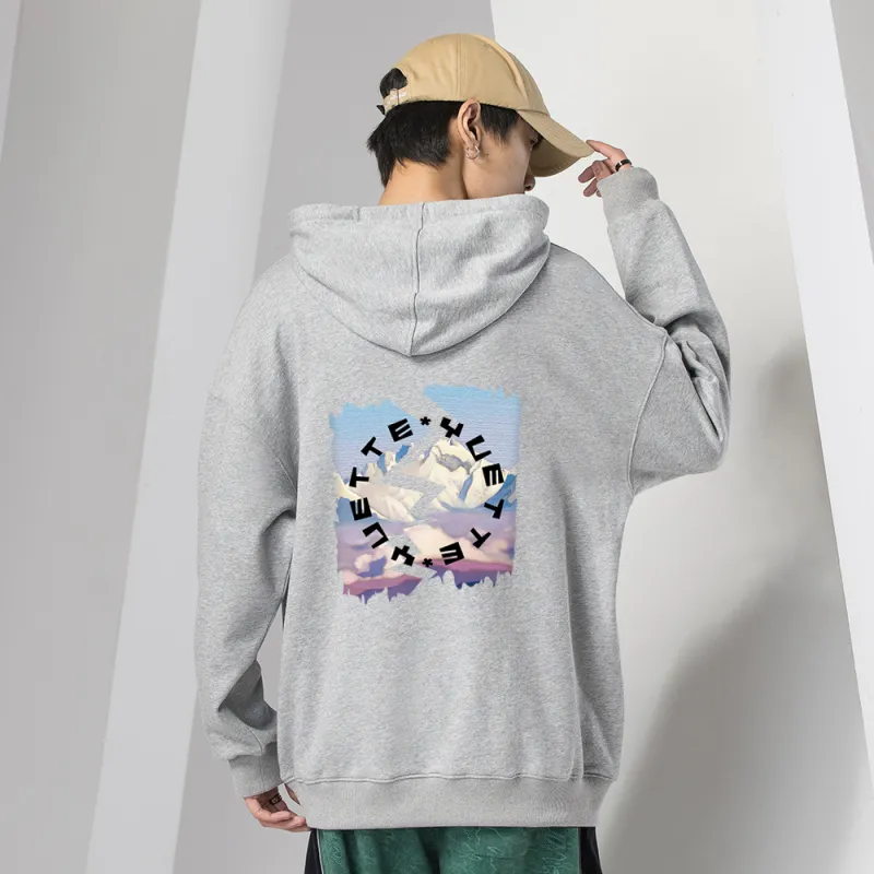 Yvette Hooded Loose Fit Sweatshirt Unisex-10