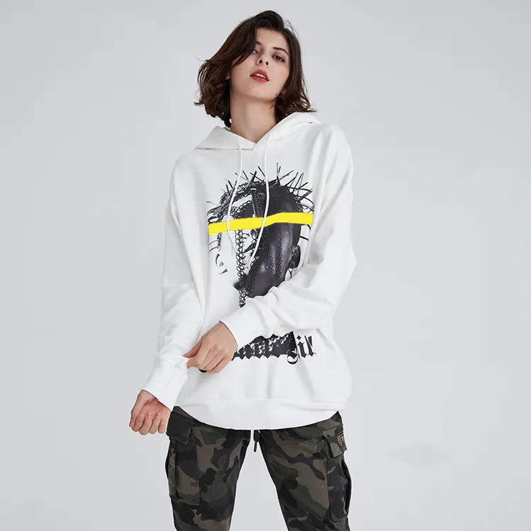 MIRACLE KILL Hooded Loose Fit Sweatshirt Unisex-25