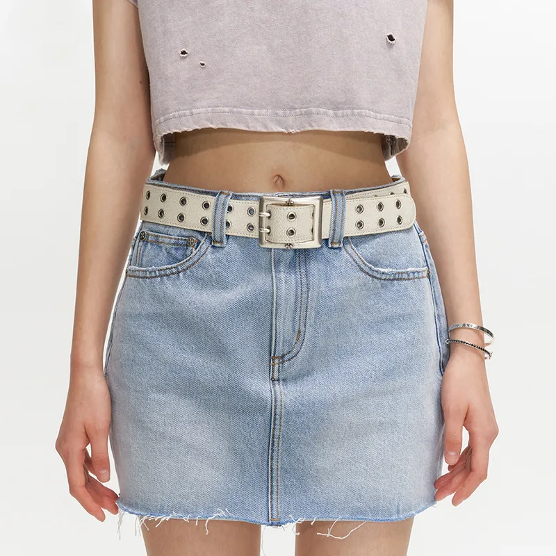 SMFK Denim Short Skirts Women's Denim Blue-3