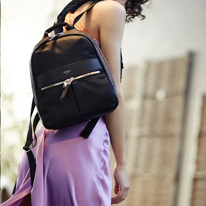 KNOMO Polyester Backpack Regular Unisex Black-3