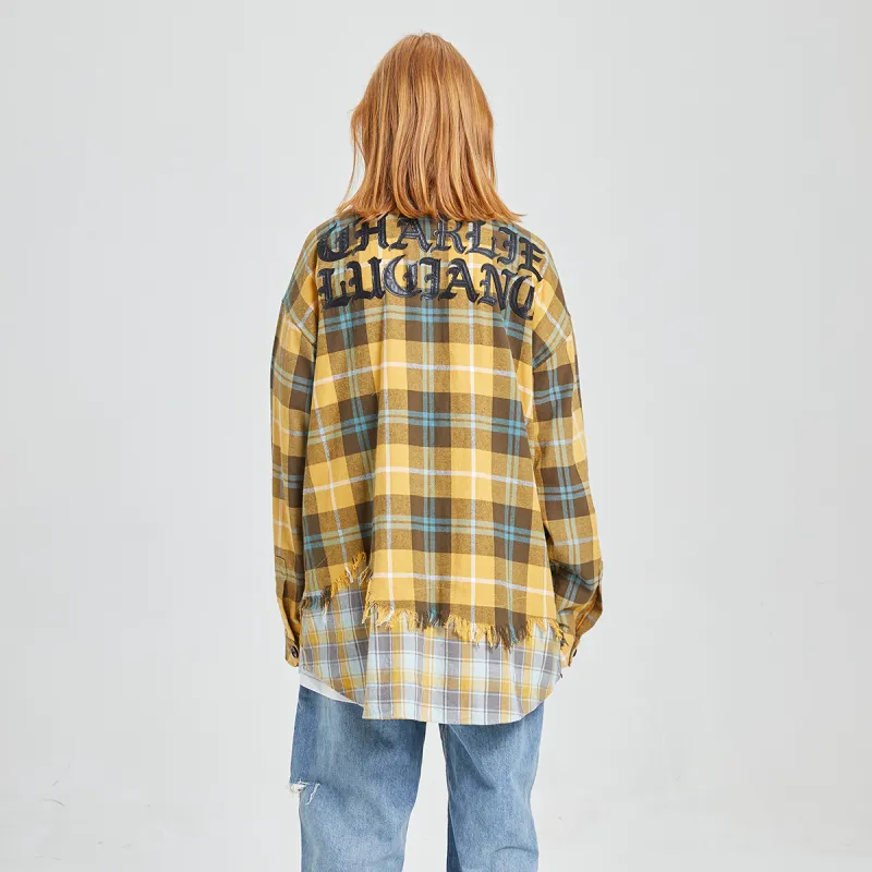 Charlie Luciano Shirt Unisex Yellow Blue-5