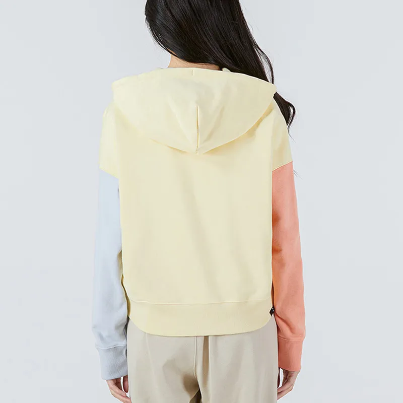 PUMA Downtown Cropped Coats Women's Yellow-4