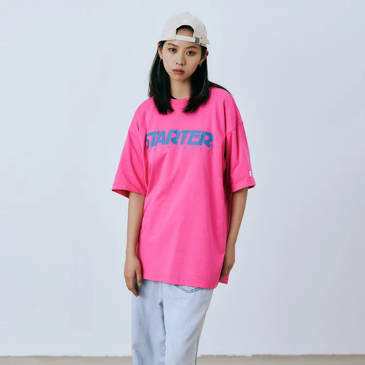 STARTER Drop Shoulder Sleeve T Shirt Unisex-22