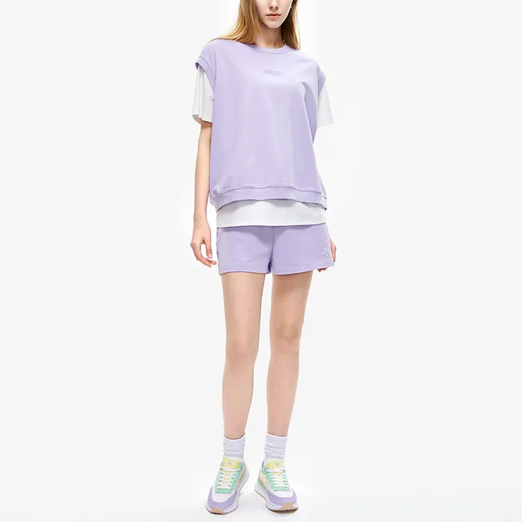 FILA Casual Shorts Women's Mu Su Purple-5