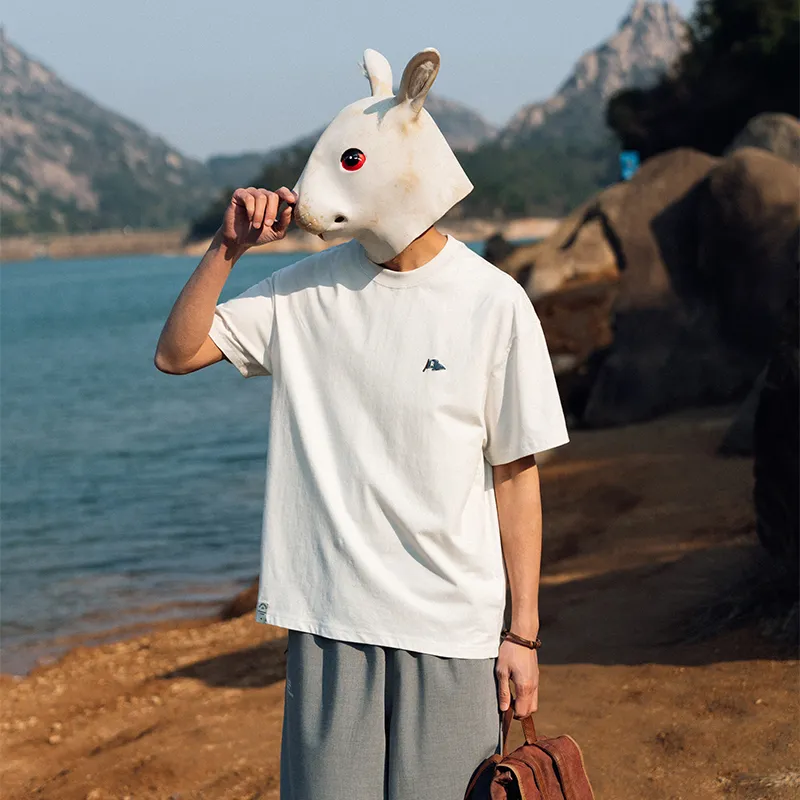 Rabbit House Summer T Shirt Men's-11