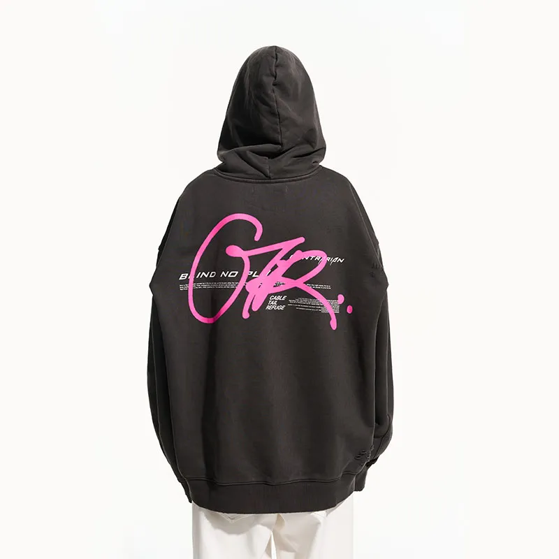 BLINDNOPLAN FW22 Hooded Loose Fit Sweatshirt Unisex-7