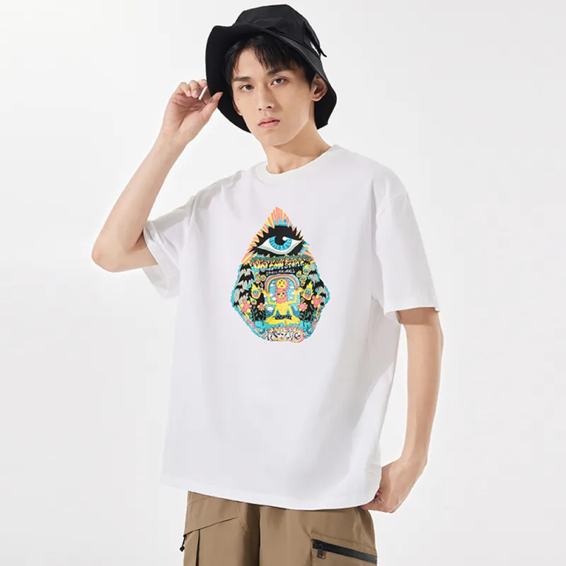 VOLCOM T-Shirts Unisex Raw White-5