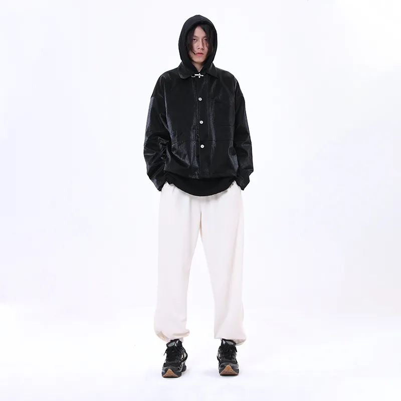 TERRA INCOGNITA Leather Jackets Unisex-4