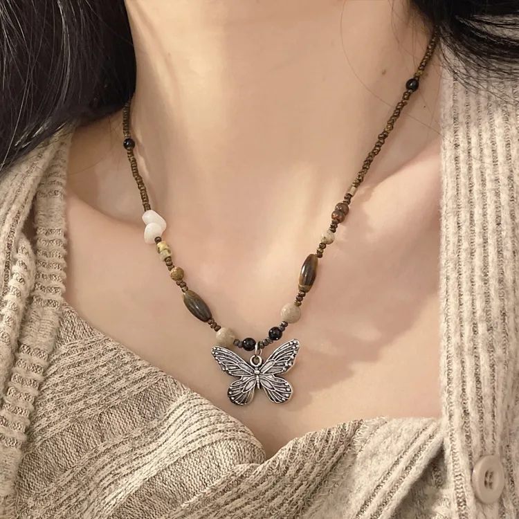 Asia Star Alloy Necklaces Women's-2