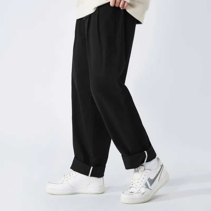 The Secret Order Of The Teddy Bear Straight Casual Pants Spring Summer And Autumn Unisex-9