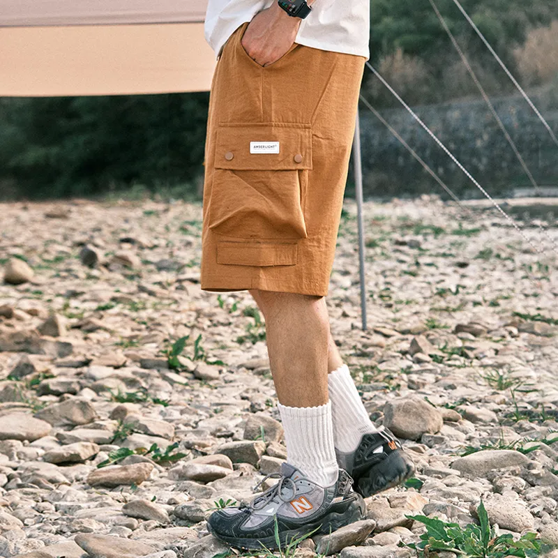 AMBER LIGHT Cargo Shorts Unisex-16