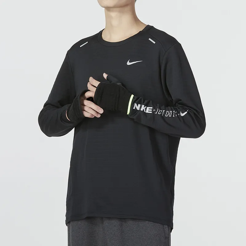 Nike T Shirts Men Black-4