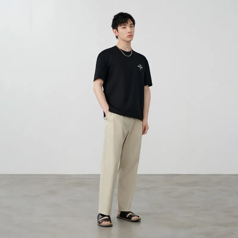 A.B.X Summer Thin Ankle Length Casual Pants Men's-4