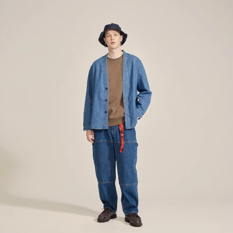 Prth Promethean Shirts Men Medium Blue-4