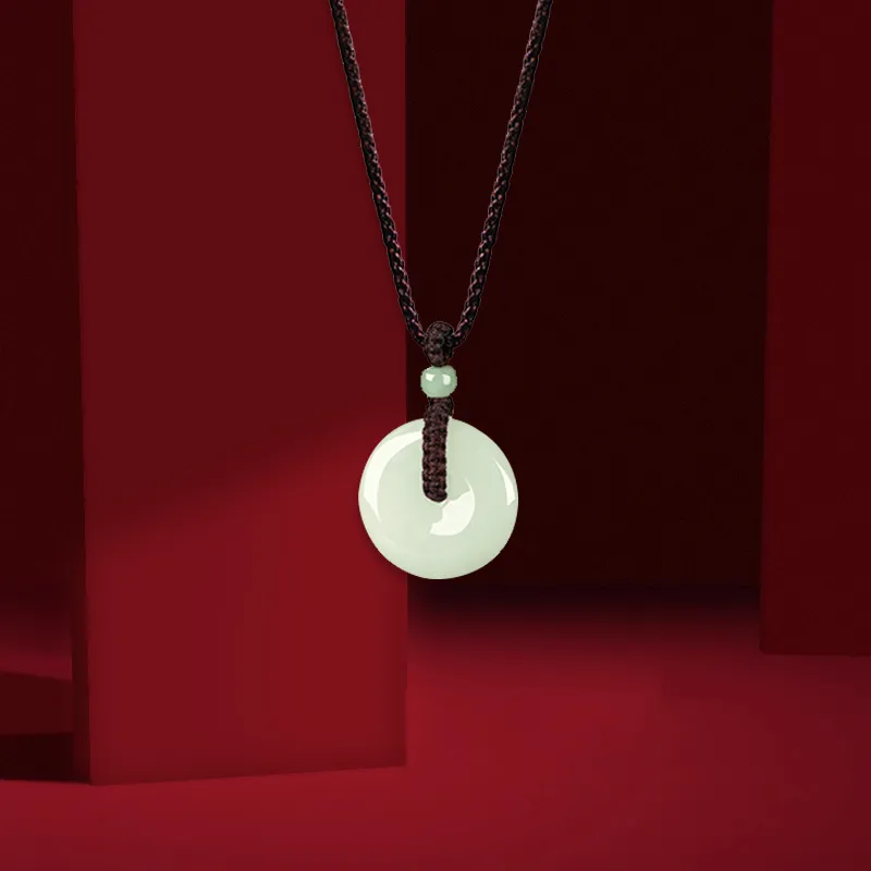 MOONS FAME Chalcedony Pendants Unisex-5