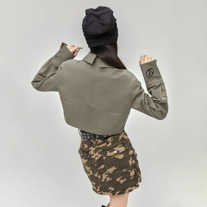 LA CRAWFISH Crop Tops Women's-2