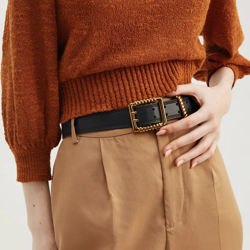 CHARLES&KEITH Leather Belts Women's-1