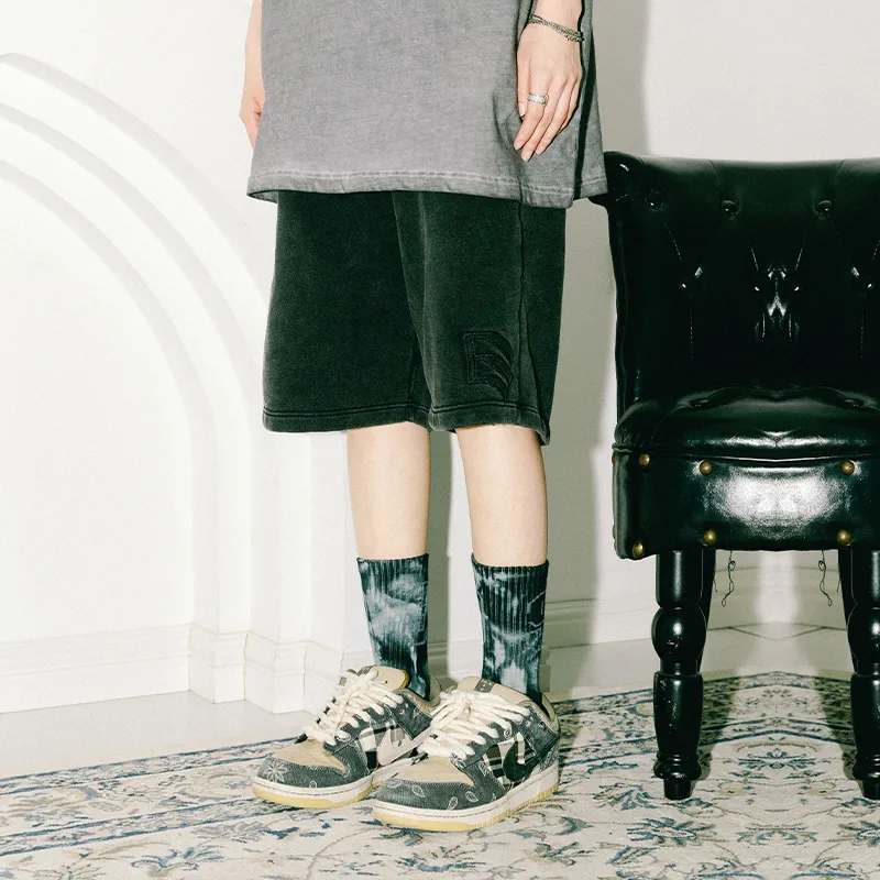 GRKC Loose Fit Shorts Unisex Black-2