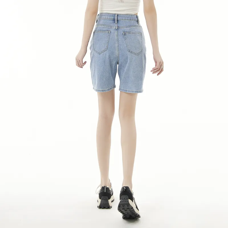 QYPRF Denim Shorts Women's-4
