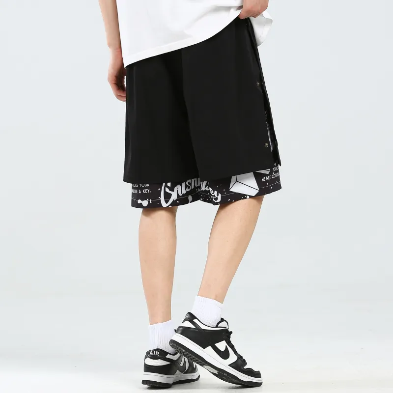 CRUSH KEY Casual Shorts Unisex-3