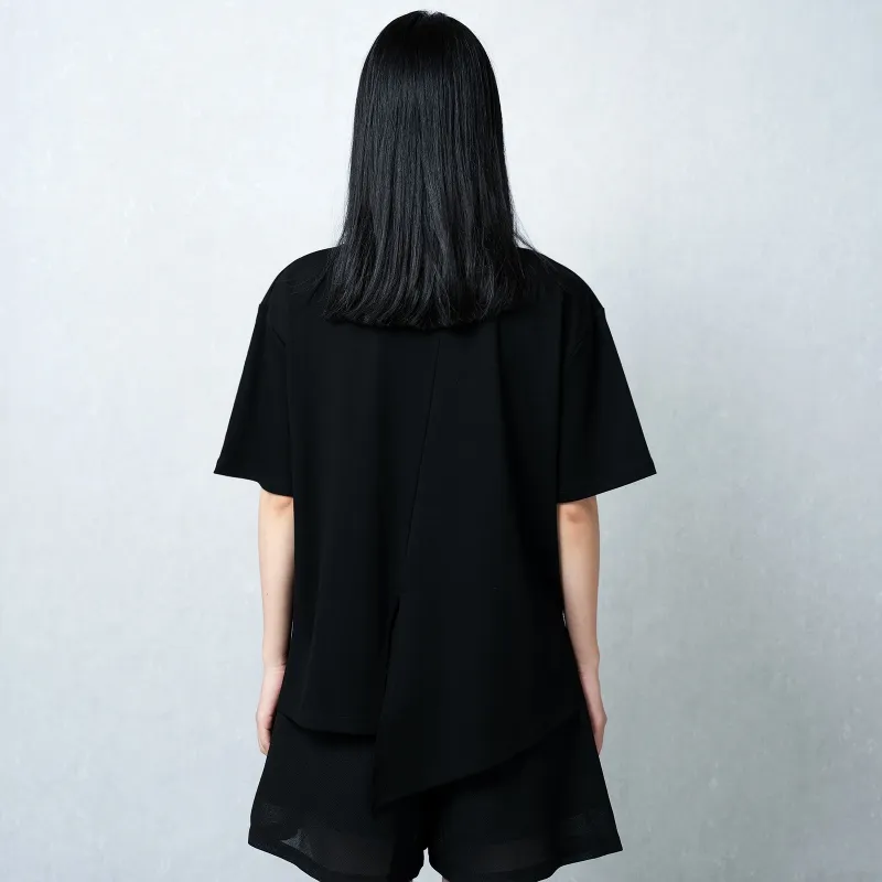 BIENKIMIIYE T Shirts Women's Black-2