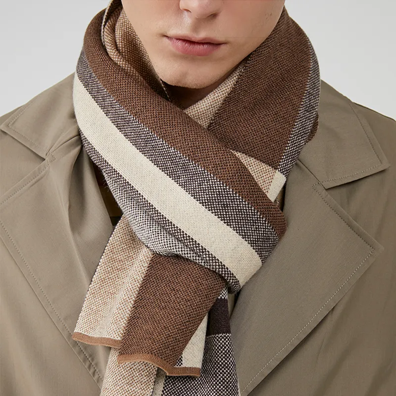 AAJF Knit Scarves Men-3