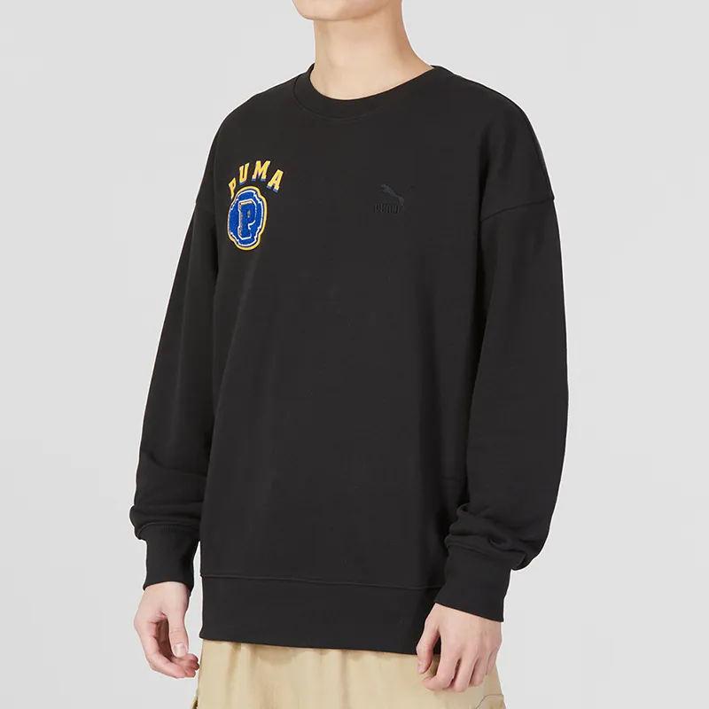 PUMA Sweatshirts Men Black-4