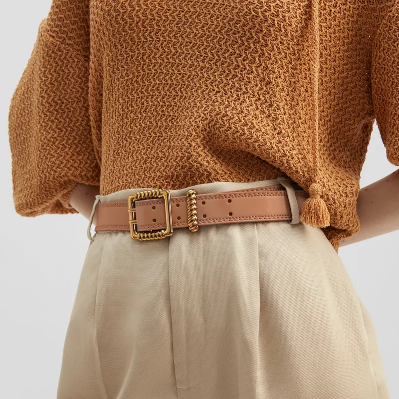 CHARLES&KEITH Leather Belts Women's-3